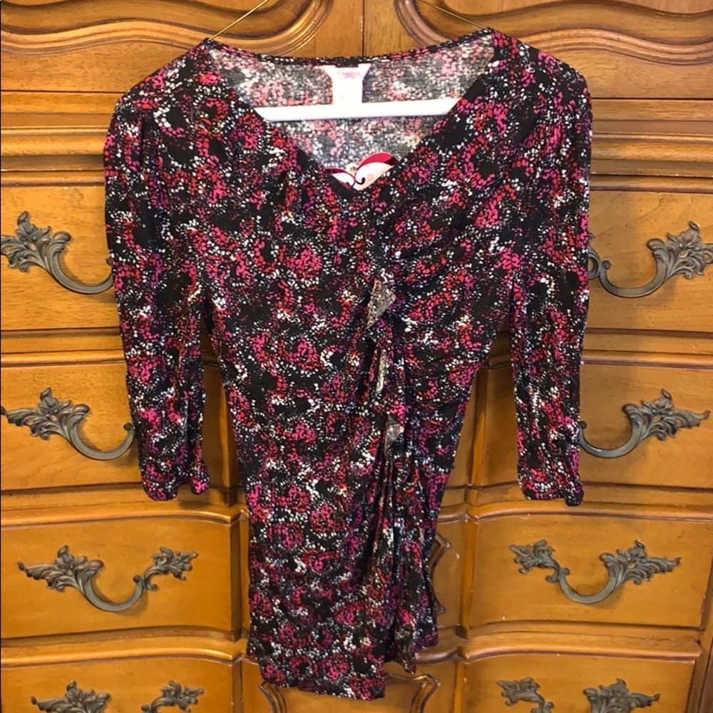 NEW W/T TAG Beautiful Pattered Girl's Top